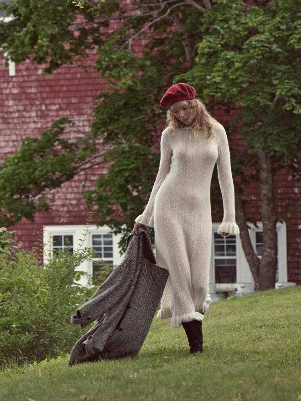DÔEN Estella Dress in Cream